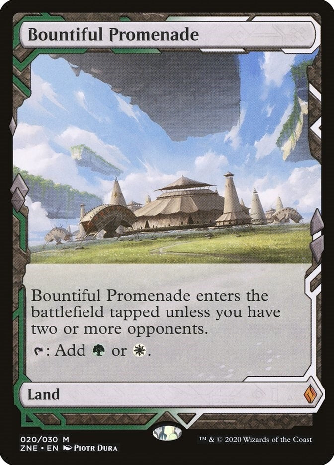 Image for Bountiful Promenade (Zendikar Rising Expeditions) (20) - Magic: The Gathering