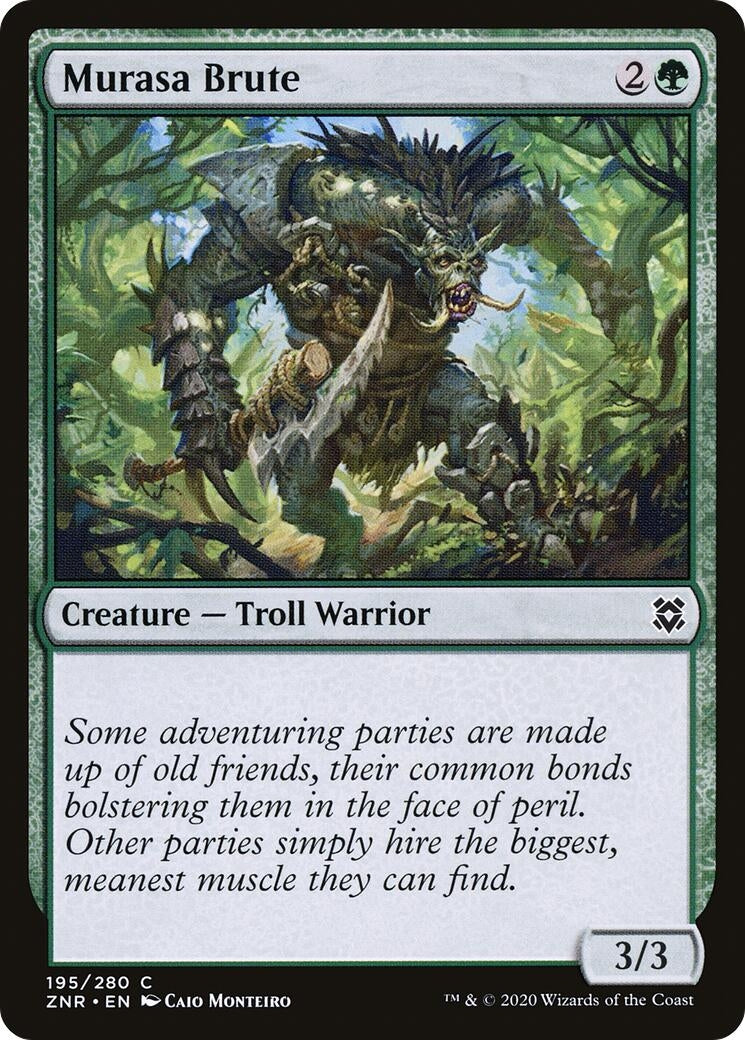 Image for Murasa Brute (Zendikar Rising) (195) - Magic: The Gathering