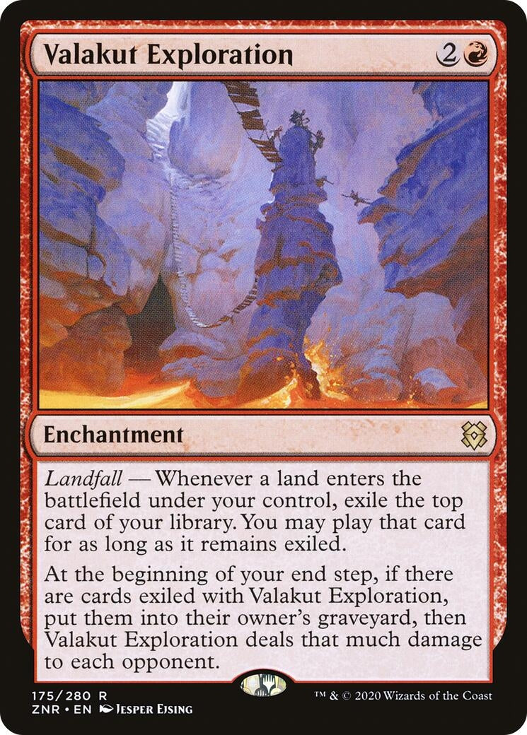 Image for Valakut Exploration (Zendikar Rising) (175) - Magic: The Gathering