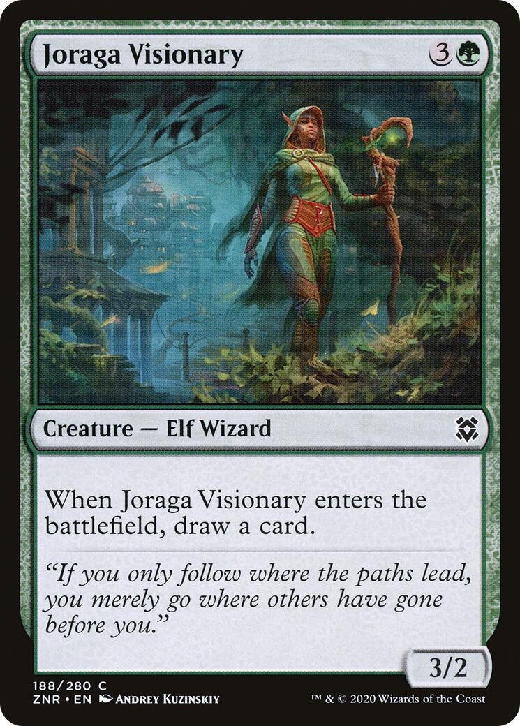 Image for Joraga Visionary (Zendikar Rising) (188) - Magic: The Gathering