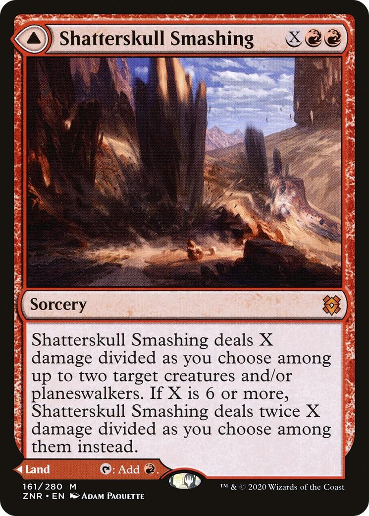 Image for Shatterskull Smashing (Zendikar Rising) (161) - Magic: The Gathering