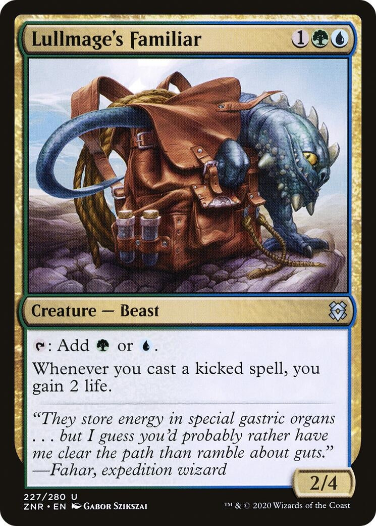 Image for Lullmage's Familiar (Zendikar Rising) (227) - Magic: The Gathering