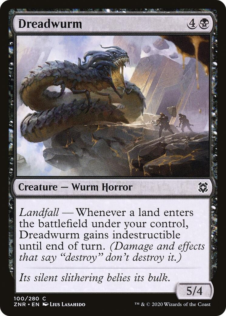 Image for Dreadwurm (Zendikar Rising) (100) - Magic: The Gathering