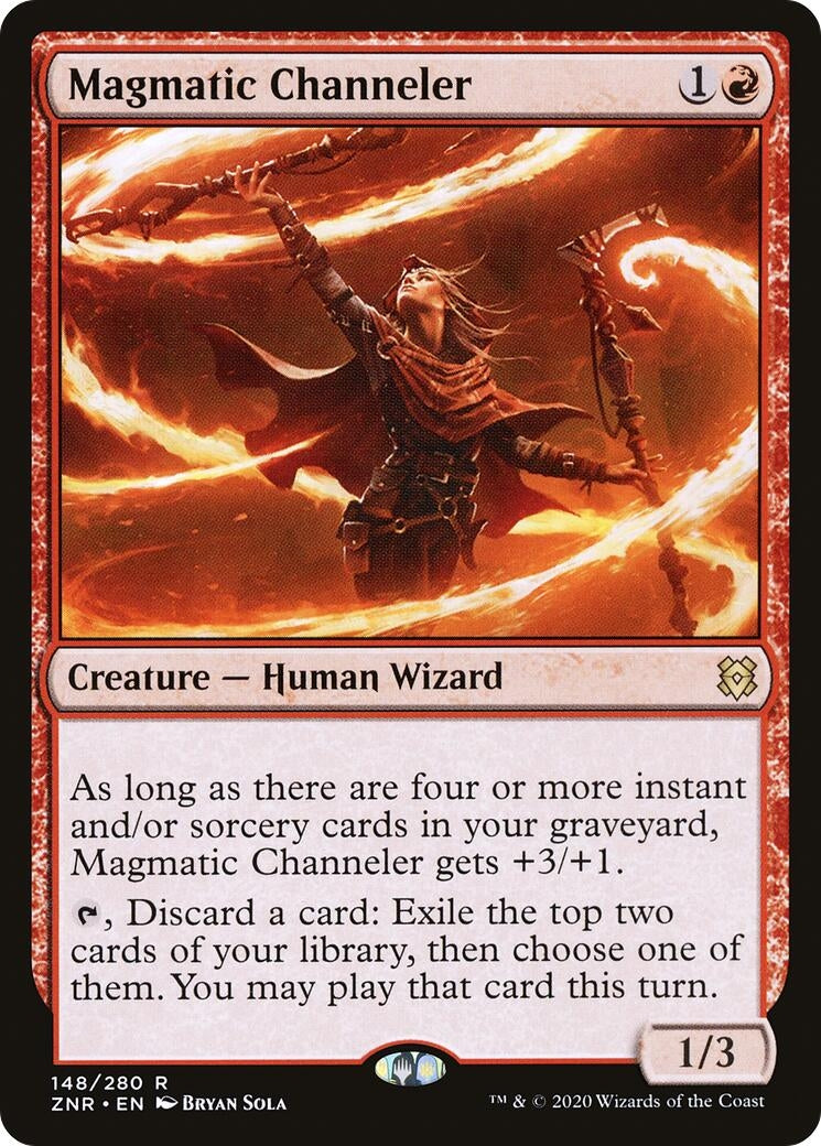 Image for Magmatic Channeler (Zendikar Rising) (148) - Magic: The Gathering