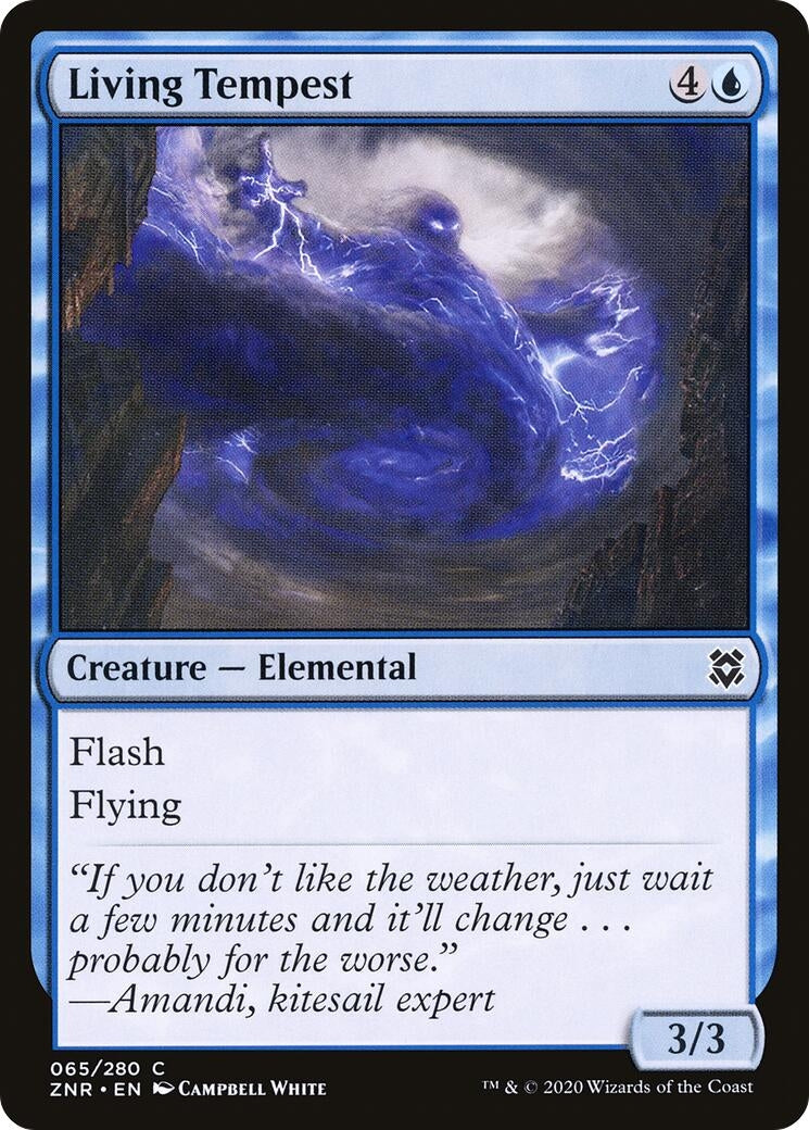Image for Living Tempest (Zendikar Rising) (65) - Magic: The Gathering