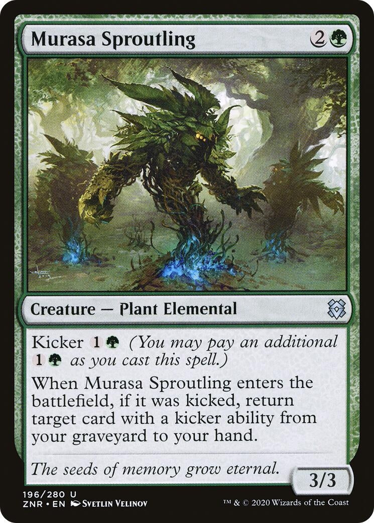 Image for Murasa Sproutling (Zendikar Rising) (196) - Magic: The Gathering