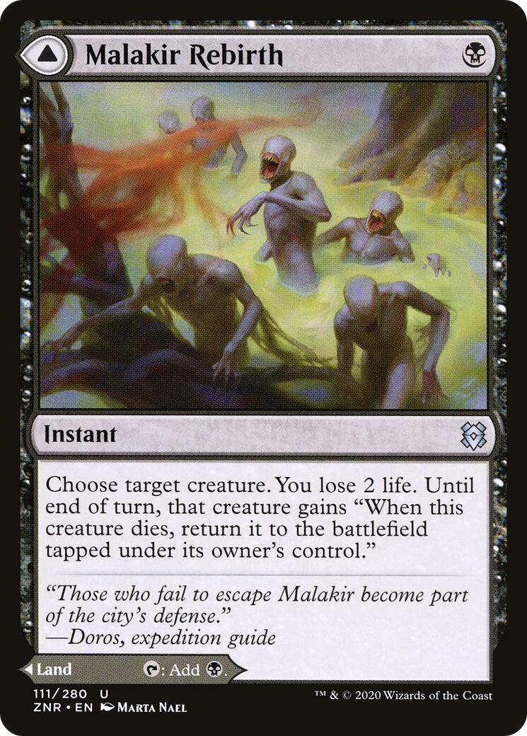 Image for Malakir Rebirth (Zendikar Rising) (111) - Magic: The Gathering
