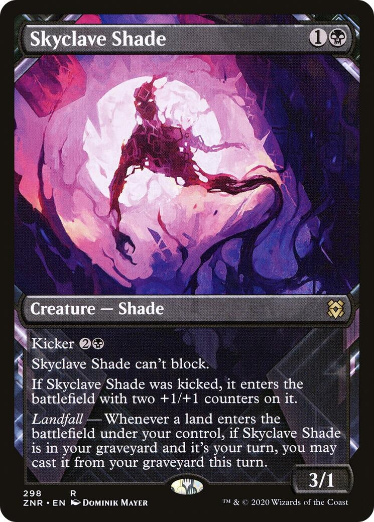 Image for Skyclave Shade (Showcase) (Zendikar Rising) (298) - Magic: The Gathering