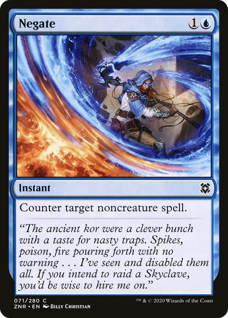 Image for Negate (Zendikar Rising) (71) - Magic: The Gathering