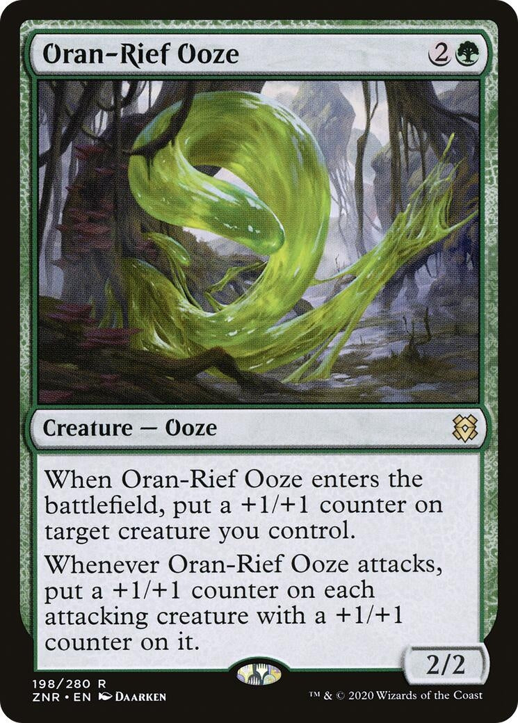 Image for Oran-Rief Ooze (Zendikar Rising) (198) - Magic: The Gathering