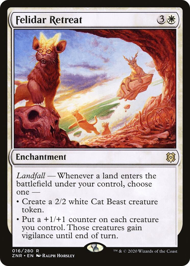 Image for Felidar Retreat (Zendikar Rising) (16) - Magic: The Gathering