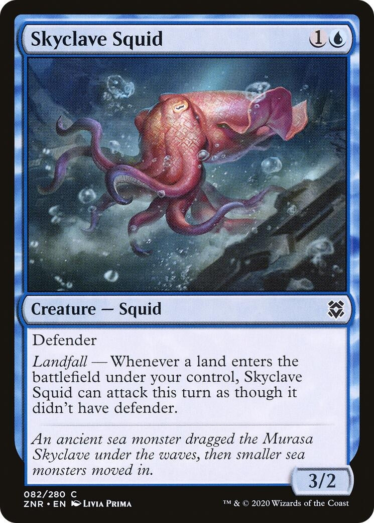 Image for Skyclave Squid (Zendikar Rising) (82) - Magic: The Gathering