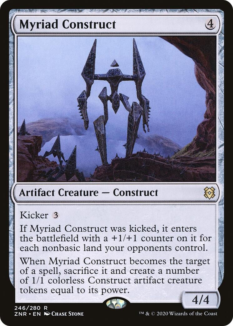 Image for Myriad Construct (Zendikar Rising) (246) - Magic: The Gathering