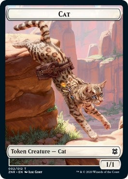 Image for Cat Token (Zendikar Rising) (2) - Magic: The Gathering