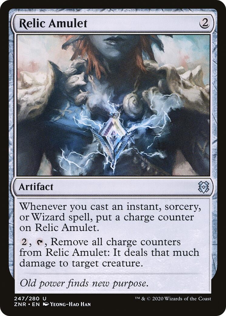 Image for Relic Amulet (Zendikar Rising) (247) - Magic: The Gathering