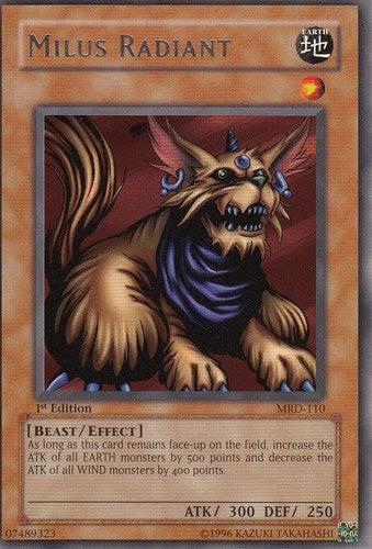 Image for Milus Radiant (Metal Raiders) (MRD-110) - YuGiOh