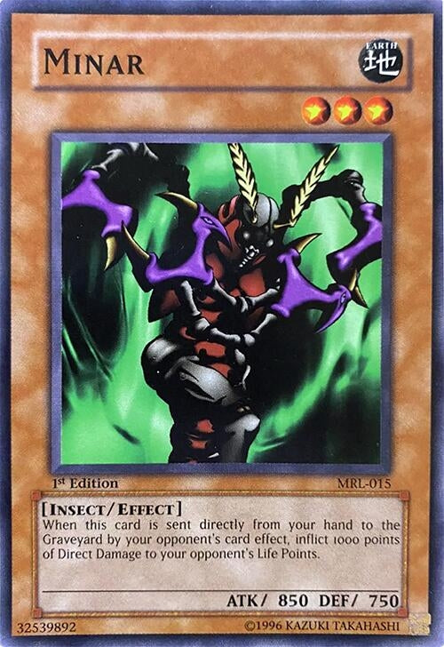 Image for Minar (Magic Ruler) (MRL-015) - YuGiOh