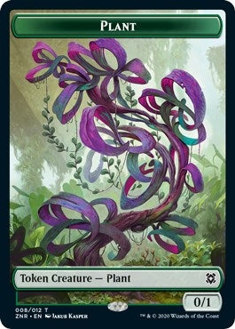 Image for Plant Token (Zendikar Rising) (8) - Magic: The Gathering