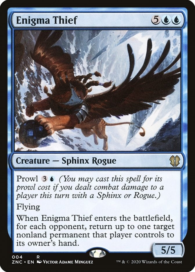 Image for Enigma Thief (Commander: Zendikar Rising) (4) - Magic: The Gathering