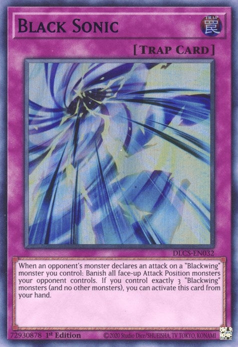 Image for Black Sonic (Blue) (Dragons of Legend: The Complete Series) (DLCS-EN032) - YuGiOh