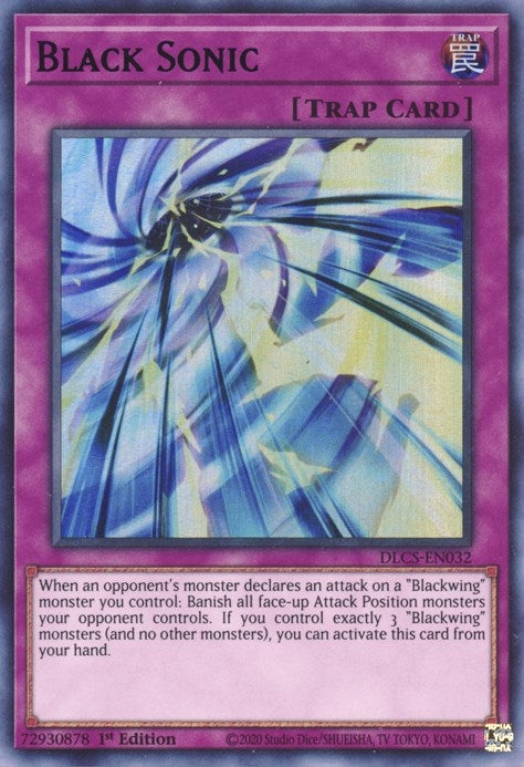 Image for Black Sonic (Purple) (Dragons of Legend: The Complete Series) (DLCS-EN032) - YuGiOh