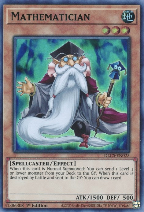 Image for Mathematician (Green) (Dragons of Legend: The Complete Series) (DLCS-EN025) - YuGiOh