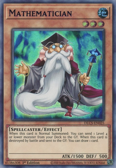 Image for Mathematician (Purple) (Dragons of Legend: The Complete Series) (DLCS-EN025) - YuGiOh