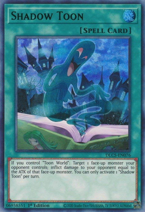 Image for Shadow Toon (Green) (Dragons of Legend: The Complete Series) (DLCS-EN076) - YuGiOh