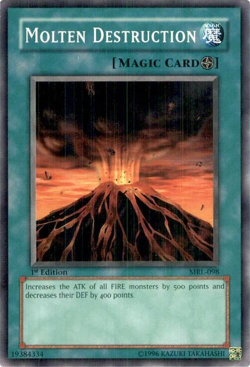 Image for Molten Destruction (Magic Ruler) (MRL-098) - YuGiOh