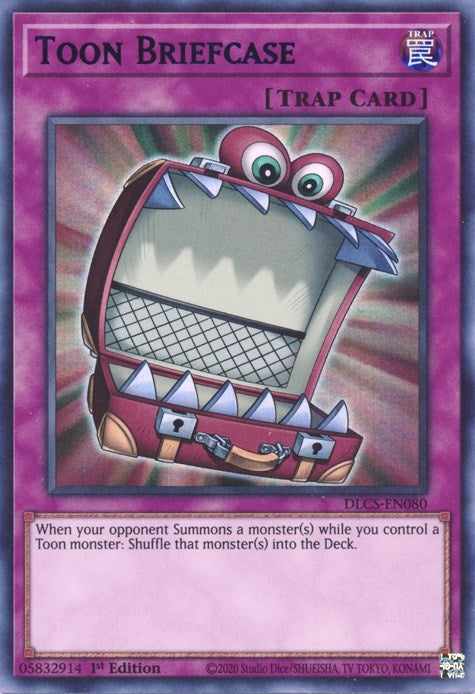 Image for Toon Briefcase (Blue) (Dragons of Legend: The Complete Series) (DLCS-EN080) - YuGiOh