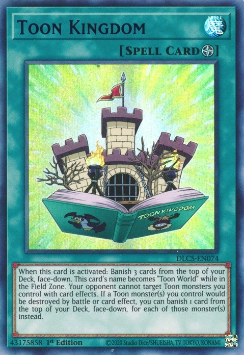 Image for Toon Kingdom (Blue) (Dragons of Legend: The Complete Series) (DLCS-EN074) - YuGiOh