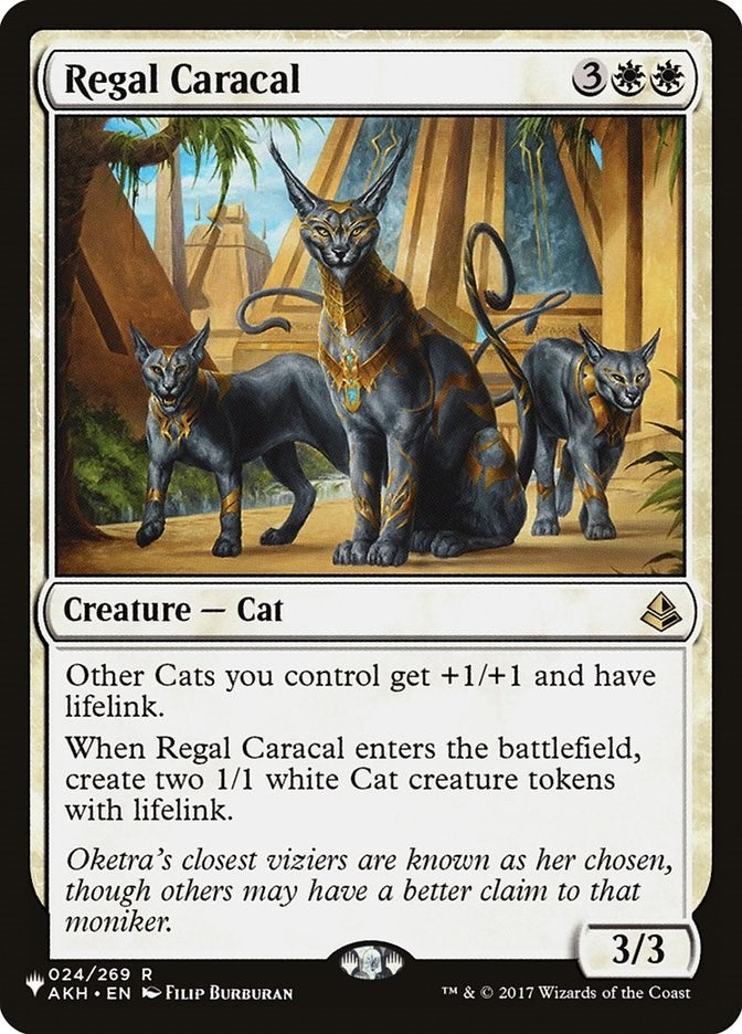 Image for Regal Caracal (The List Reprints) (024/269) - Magic: The Gathering