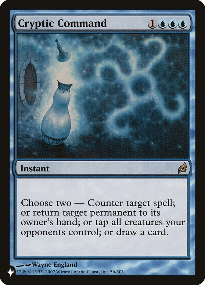 Image for Cryptic Command (LRW) (The List Reprints) (56/301) - Magic: The Gathering