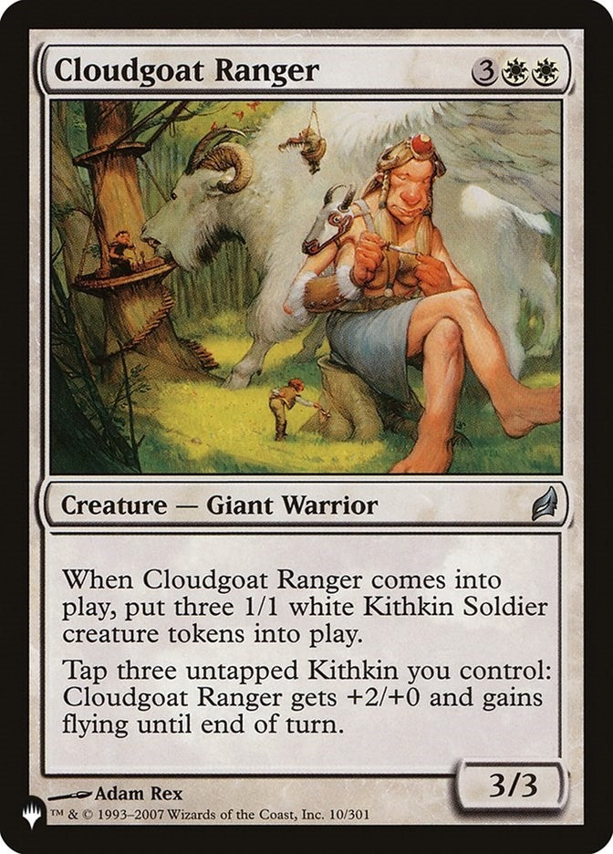 Image for Cloudgoat Ranger (The List Reprints) (10/301) - Magic: The Gathering