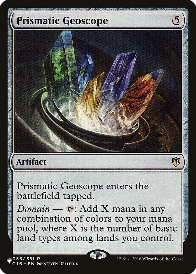 Image for Prismatic Geoscope (The List Reprints) (055/351) - Magic: The Gathering