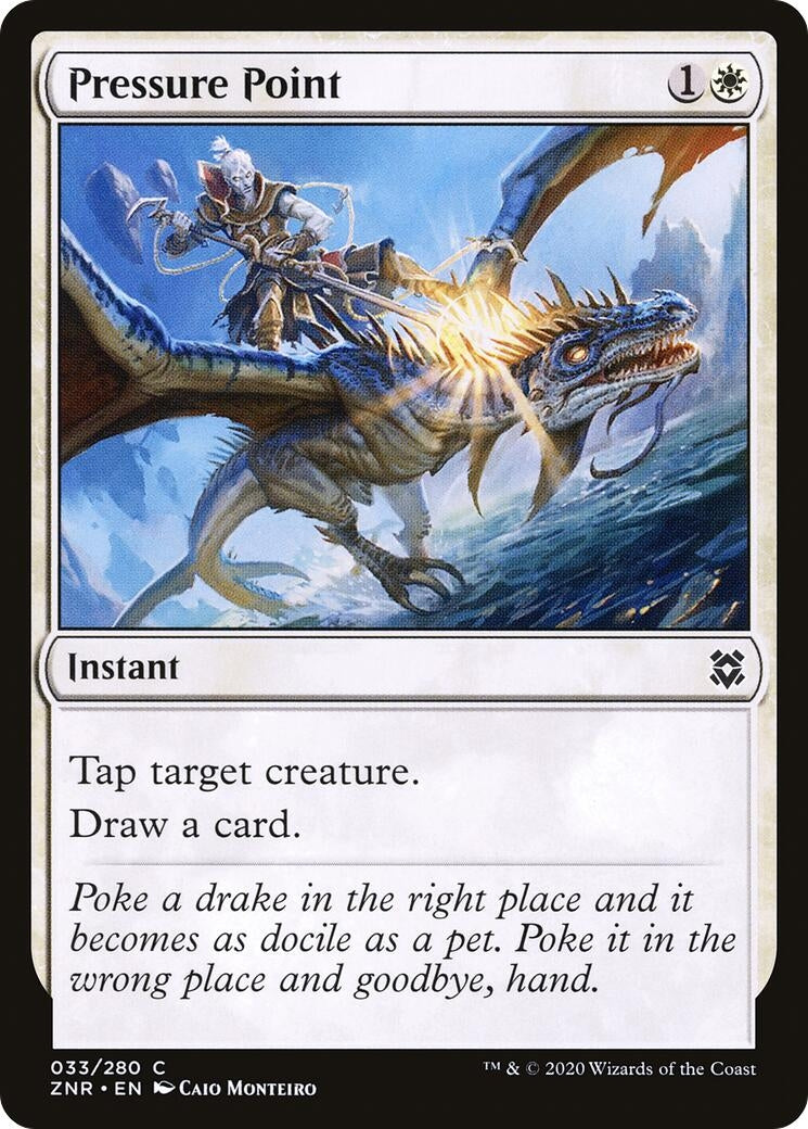 Image for Pressure Point (Zendikar Rising) (33) - Magic: The Gathering