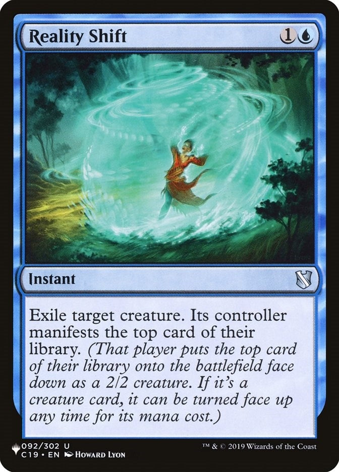 Image for Reality Shift (C19) (The List Reprints) (092/302) - Magic: The Gathering
