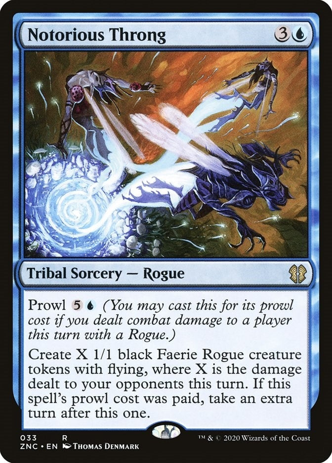 Image for Notorious Throng (Commander: Zendikar Rising) (33) - Magic: The Gathering