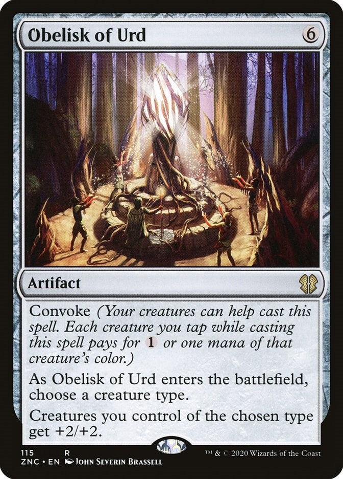Image for Obelisk of Urd (Commander: Zendikar Rising) (115) - Magic: The Gathering
