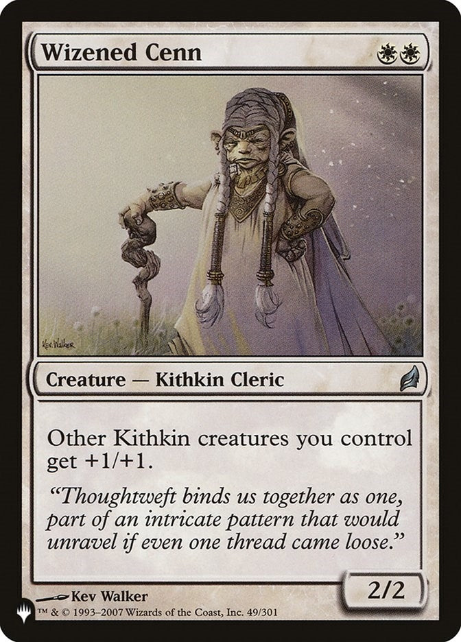 Image for Wizened Cenn (The List Reprints) (49/301) - Magic: The Gathering