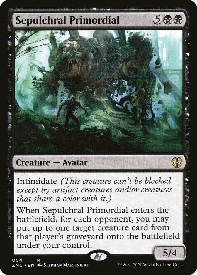 Image for Sepulchral Primordial (Commander: Zendikar Rising) (54) - Magic: The Gathering