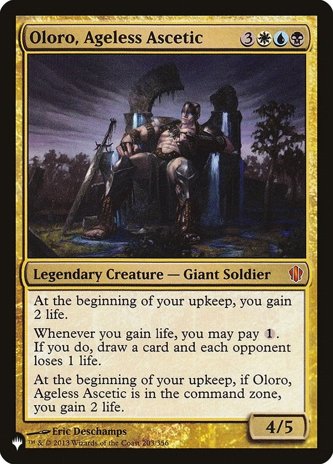Image for Oloro, Ageless Ascetic (The List Reprints) (203/356) - Magic: The Gathering