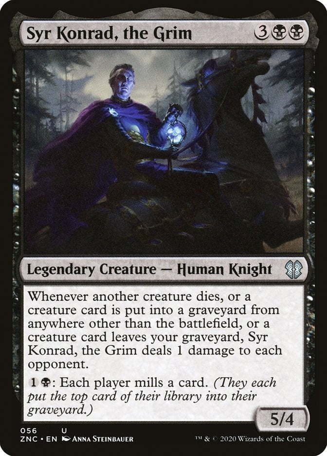 Image for Syr Konrad, the Grim (Commander: Zendikar Rising) (56) - Magic: The Gathering