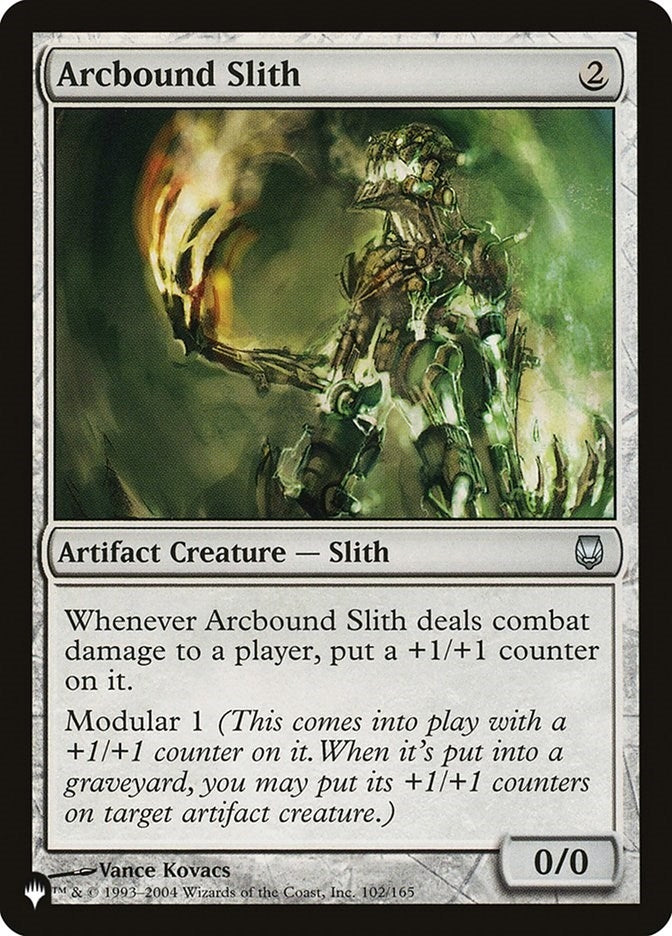 Image for Arcbound Slith (The List Reprints) (102/165) - Magic: The Gathering