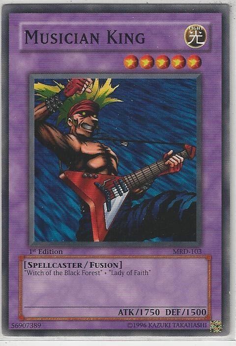 Image for Musician King (Metal Raiders) (MRD-103) - YuGiOh