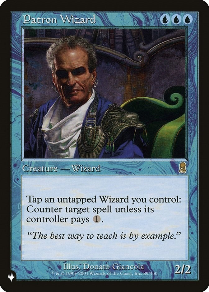 Image for Patron Wizard (The List Reprints) (89/350) - Magic: The Gathering