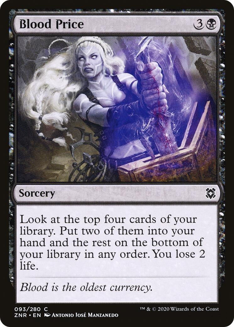 Image for Blood Price (Zendikar Rising) (93) - Magic: The Gathering