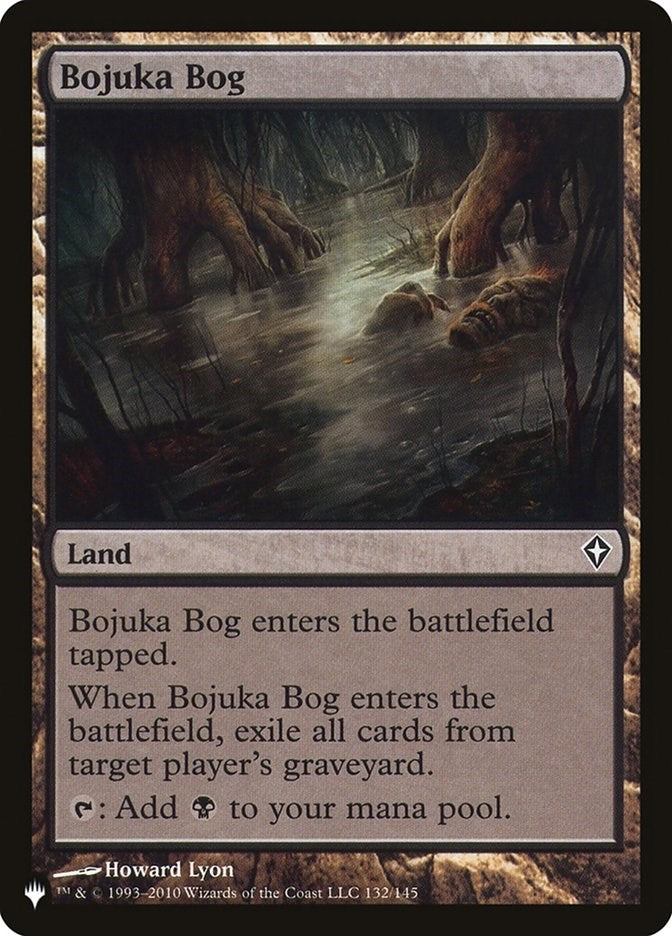 Image for Bojuka Bog (WWK) (The List Reprints) (132/145) - Magic: The Gathering