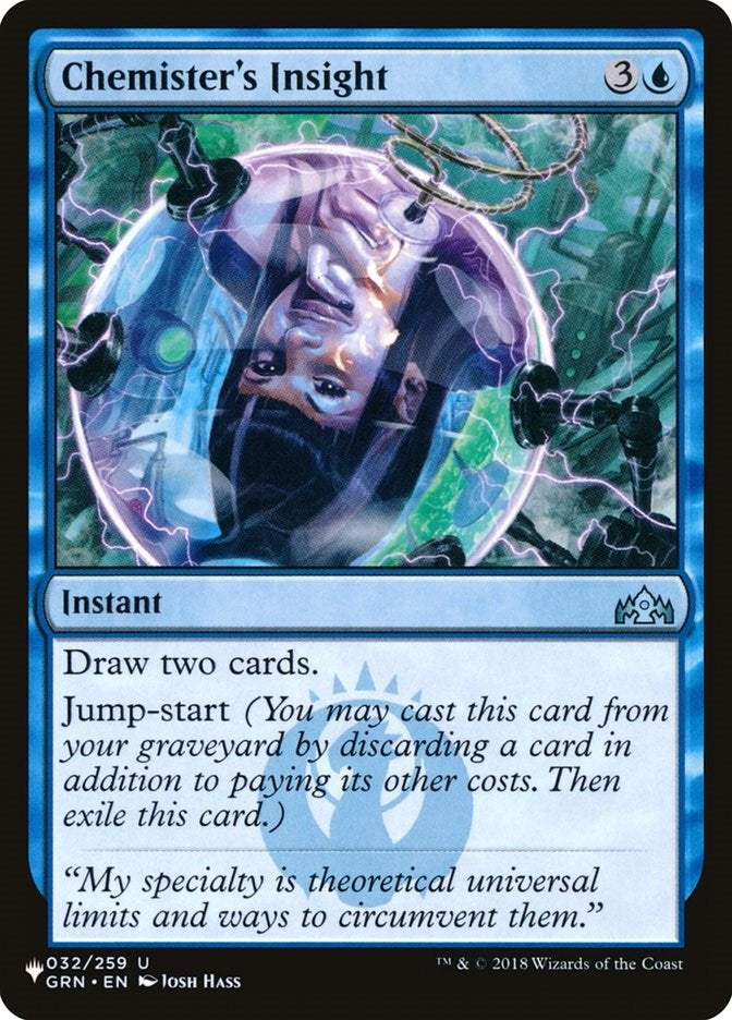 Image for Chemister's Insight (The List Reprints) (032/259) - Magic: The Gathering