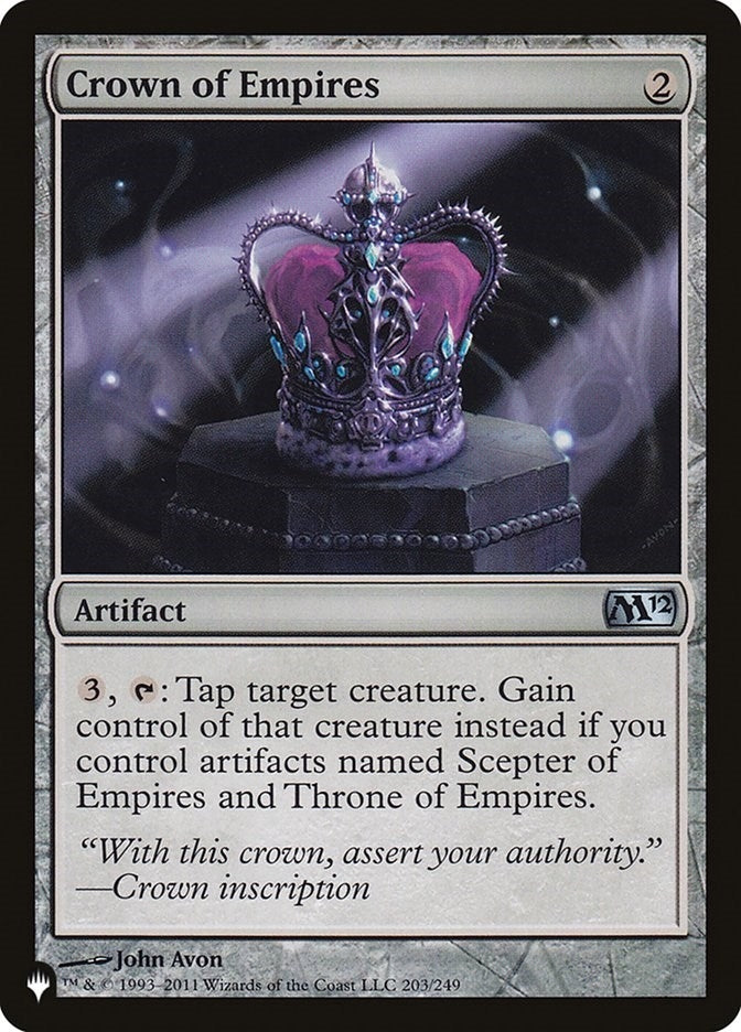 Image for Crown of Empires (The List Reprints) (203/249) - Magic: The Gathering